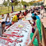 दुनिया की सबसे लंबी ‘मिथिला पेंटिंग’ का रिकॉर्ड